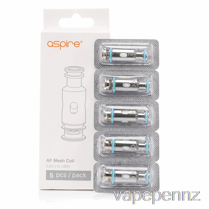 Aspire AF Replacement Coils 0.6ohm Mesh Coils VAPE NZ